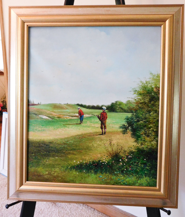 24 x 20 Original Oil Painting Framed
