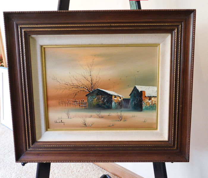 12 x 16 Original Oil Painting Framed