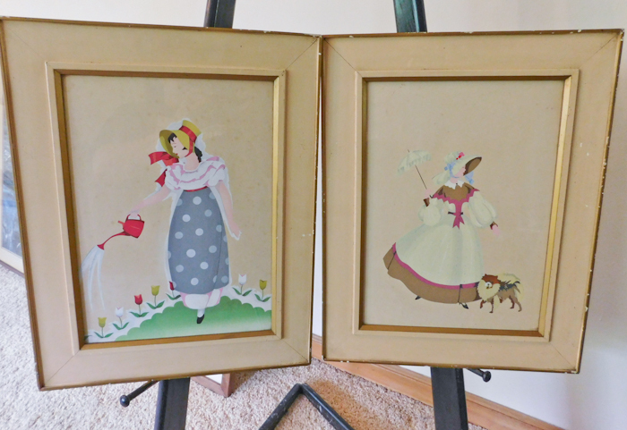 Two  16 x 20 Framed Art
