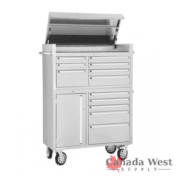 NEW 12 DRAWER ROLLER STAINLESS BOX HTC411W
