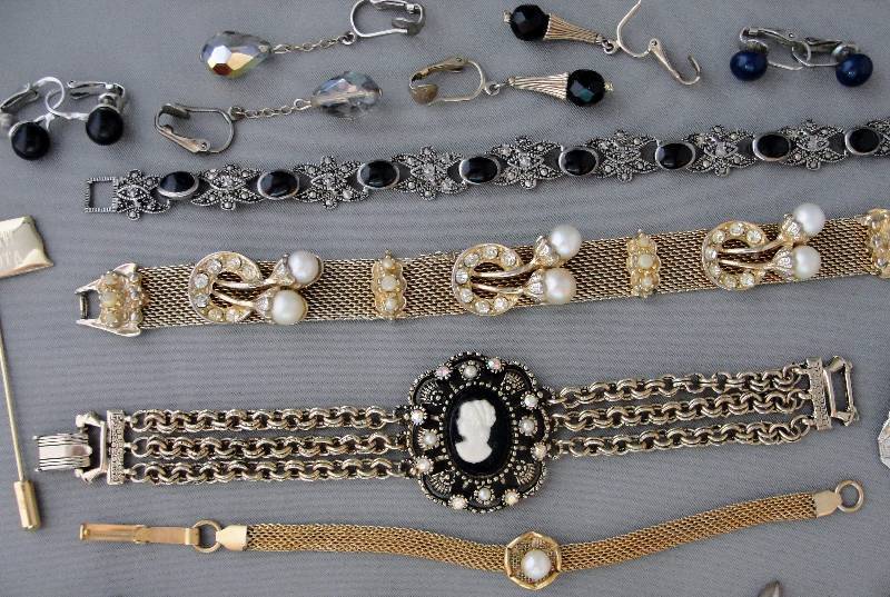 Old Retro Costume Jewelry