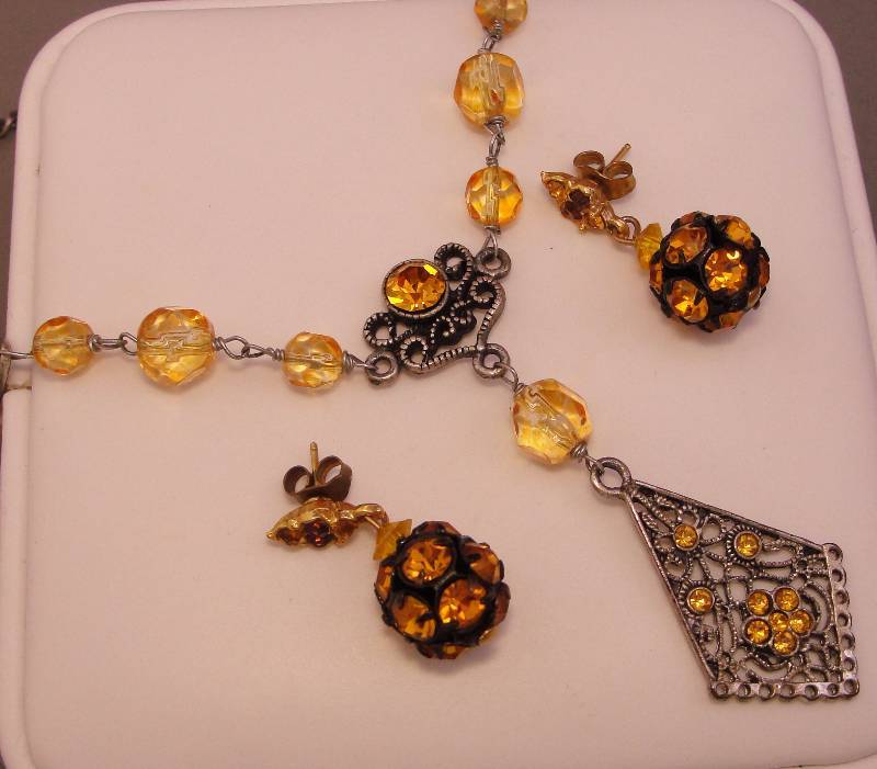 Antique Inspired Costume Jewelry