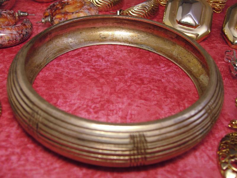 Silver Tone and Black Costume Jewelry