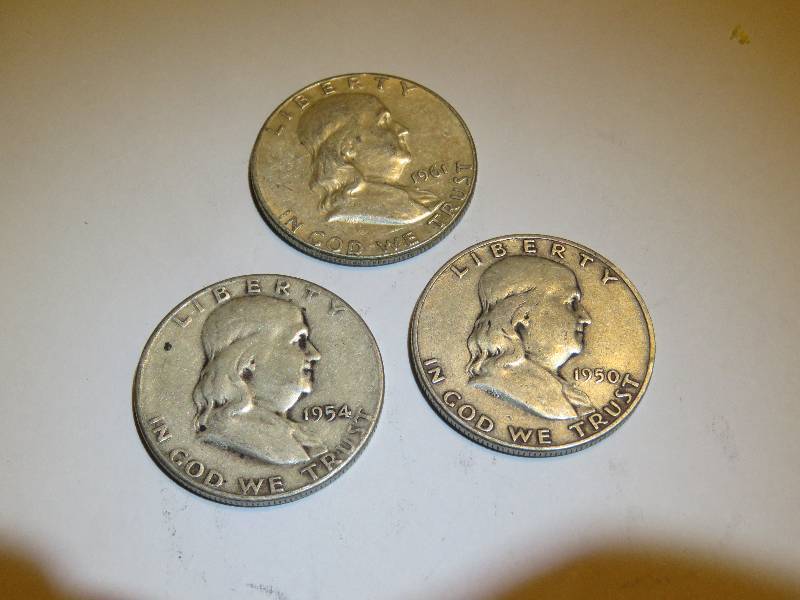 Ben Franklin Half Dollars