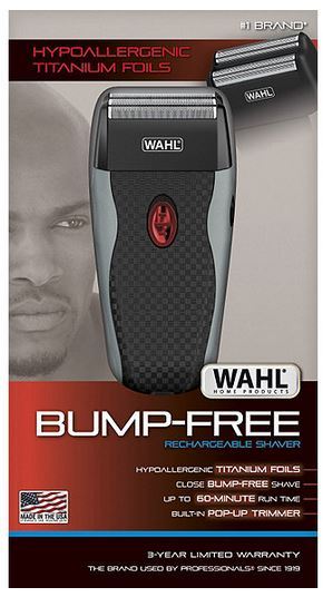 Wahl Bump Free Rechargeable Shaver Half A Home 121 A Little Bit Of Something For Everyone K Bid