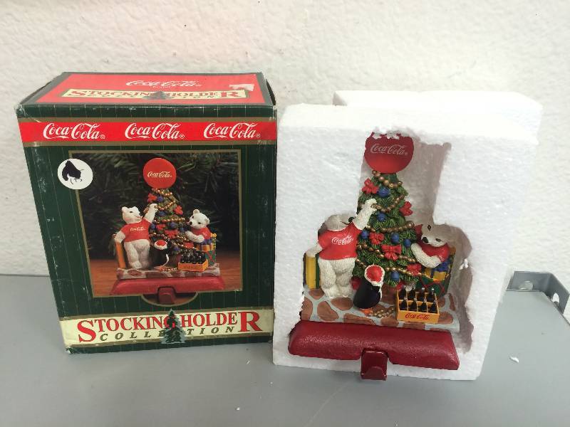 lot 33 image: Coca-Cola Stocking Holder