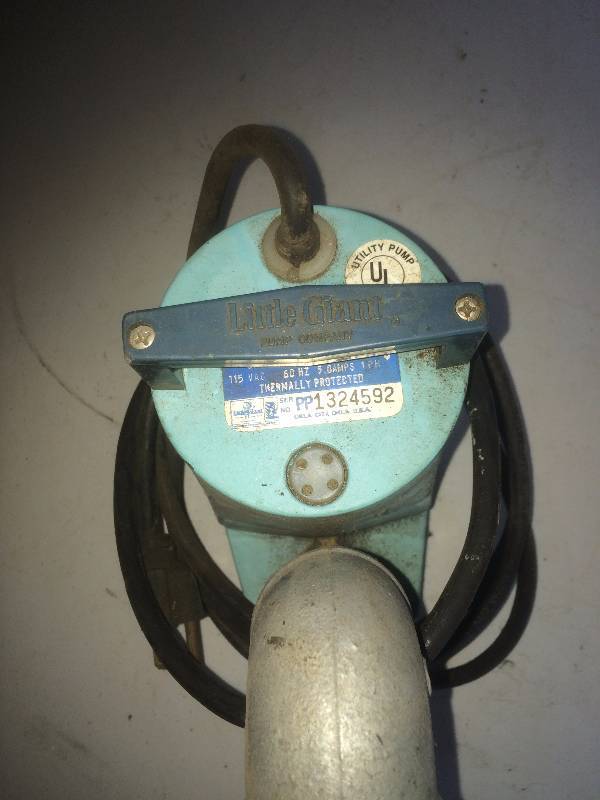 Little Giant Sump Pump