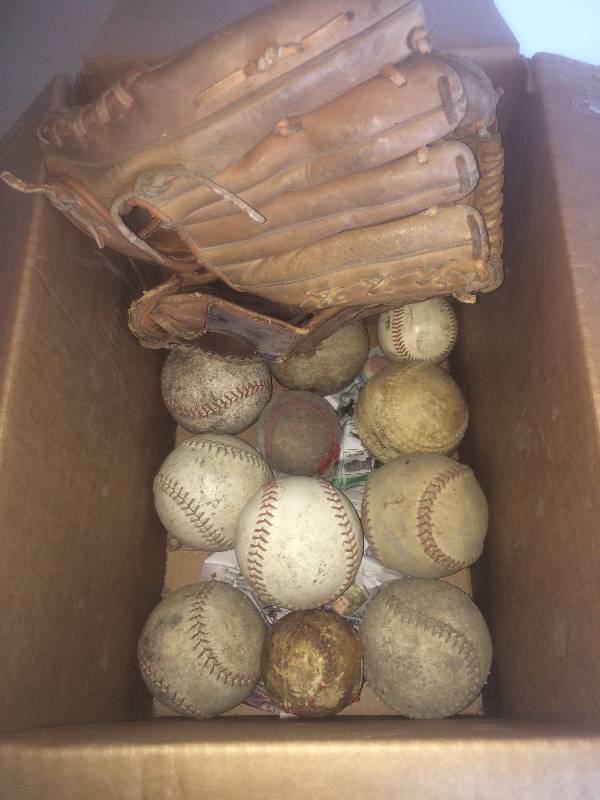 Baseballs, Softballs, Gloves