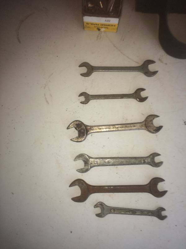 Amo box with wrenches