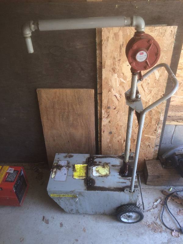 Oil Holding tank for deep fryers