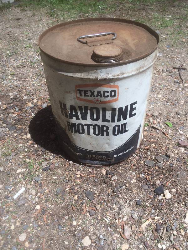 Havoline Oil Can