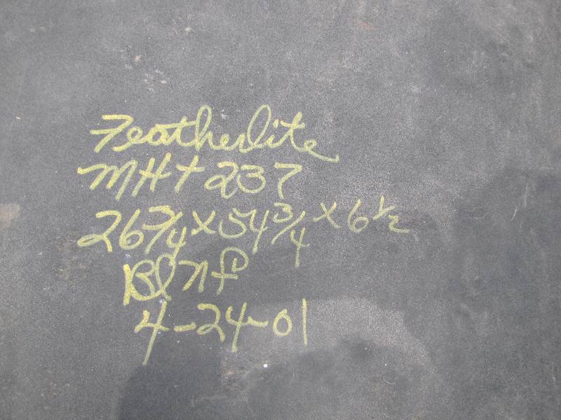 lot 2 image: Featherlite Water Tank