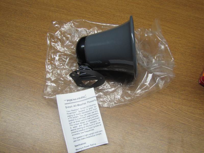 lot 25 image: Indoor  Outdoor horn or siren