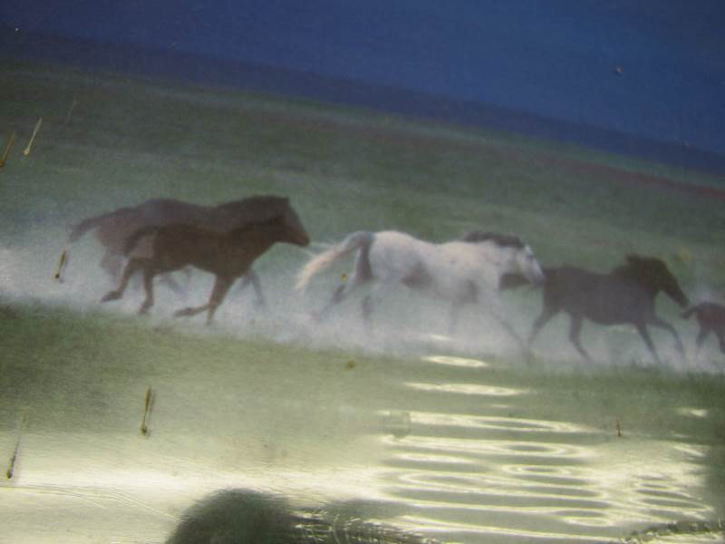 lot 101 image: Large Horse Wall Hanging