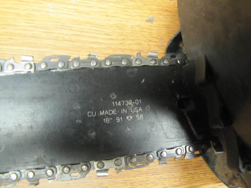 lot 132 image: Electric Chain Saw