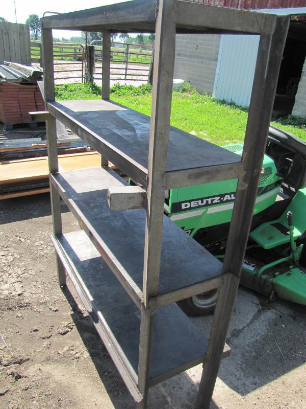 lot 128 image: Metal Storage Shelf #2