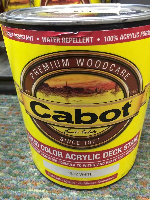 Cabot Deck Stain