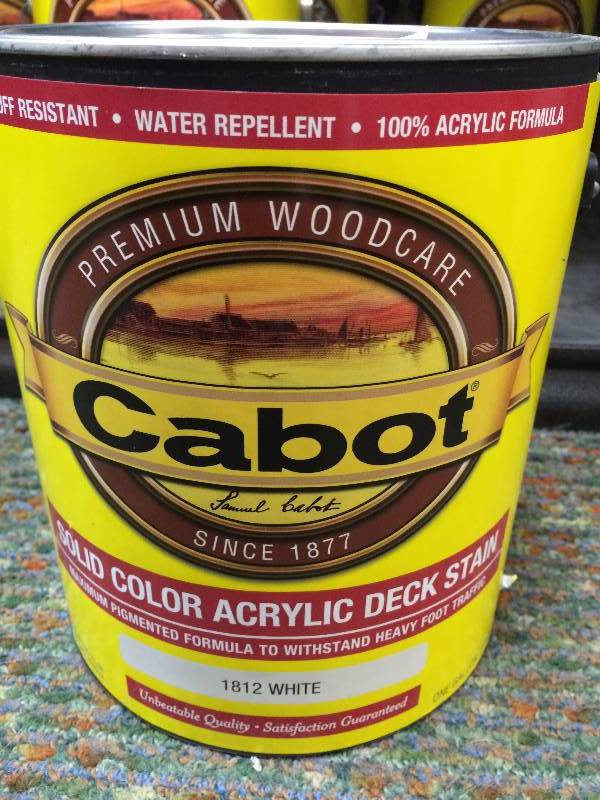 Cabot Deck Stain