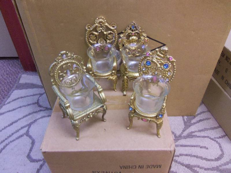 Large Lot of Candle Holders