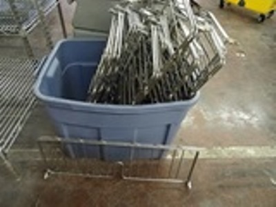 lot 27 image: Wire Shelf Dividers