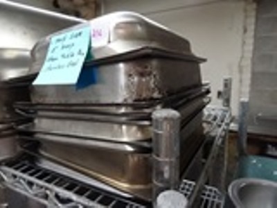 lot 216 image: Steam Table Pans