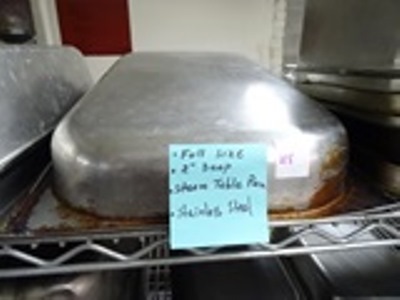 lot 218 image: Steam Table Pan