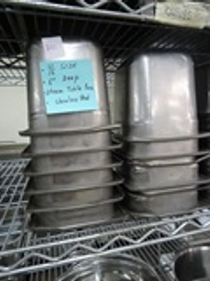 lot 222 image: Steam Table Pans