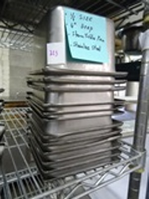 lot 223 image: Steam Table Pans