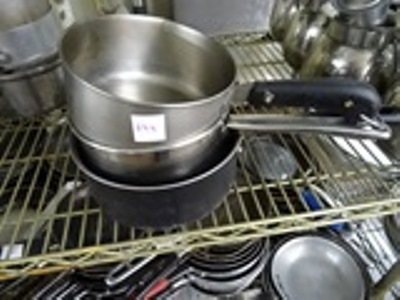 lot 244 image: Sauce Pans