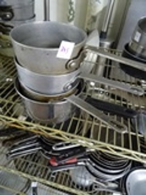 lot 245 image: Sauce Pans