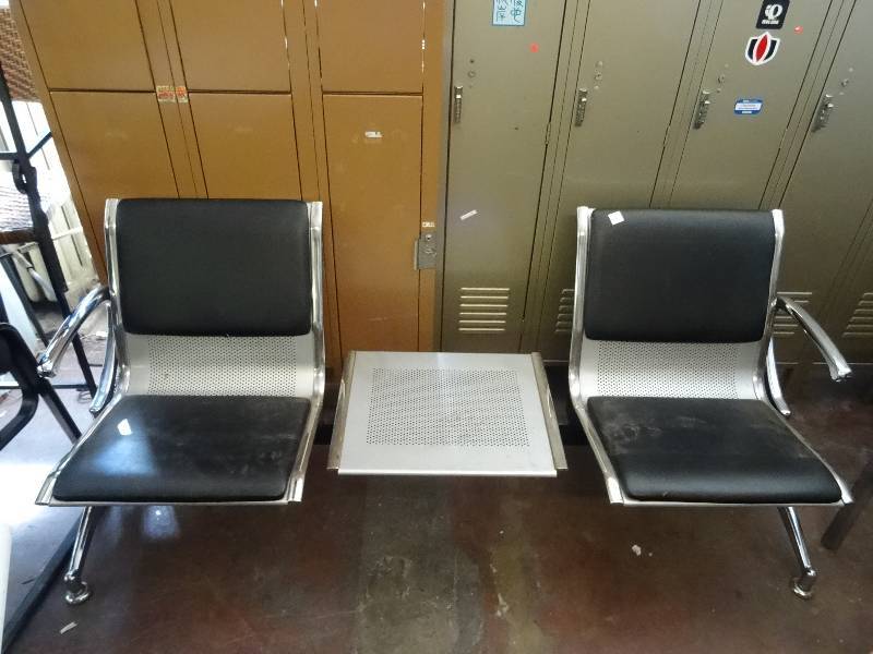 lot 327 image: 2 person seat and table