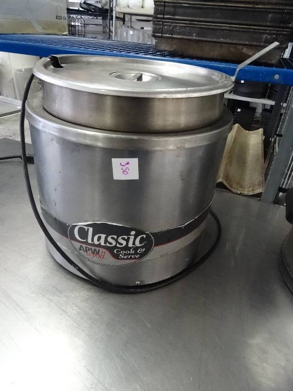 lot 350 image: Soup Warmer