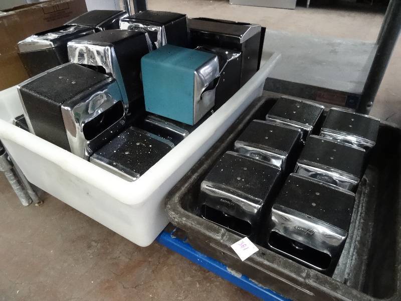 lot 381 image: Napkin Dispensers