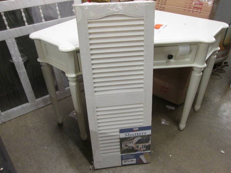 lot 12 image: Builders Edge 15 in. x 39 in. Louve...