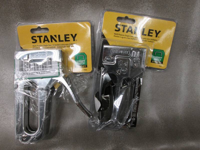 lot 64 image: Lot of 2 Stanley Multipurpose Stapl...