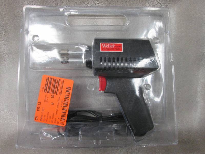 lot 66 image: Weller 75-Watt Soldering Gun Kit SK...