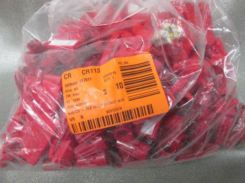 lot 86 image: Ideal 76B Red WIRE-NUT Wire Connect...