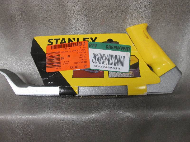 lot 88 image: Stanley  10 in. Surform Plane Retai...
