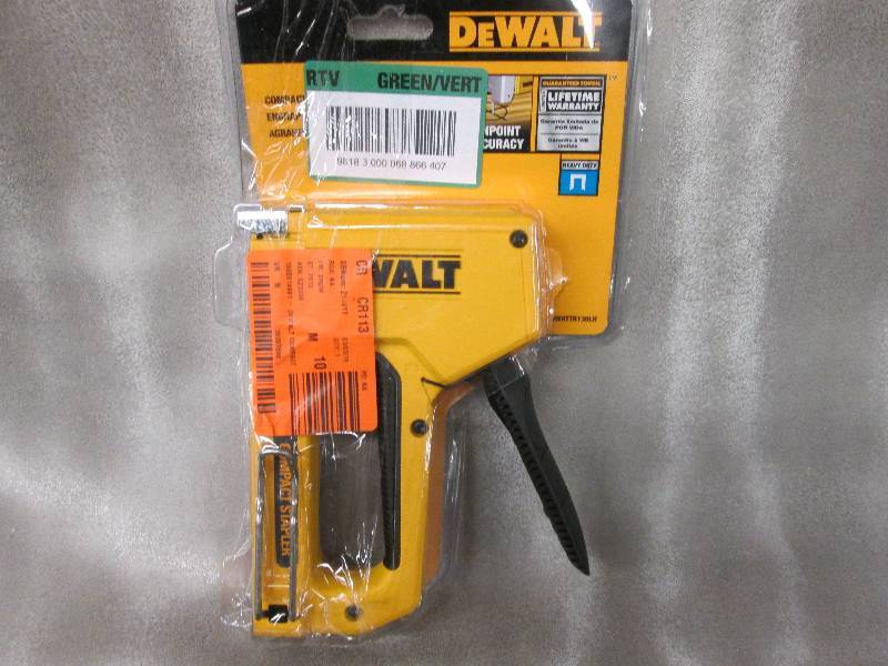 lot 94 image: DeWalt Heavy-Duty Compact Staple Gu...
