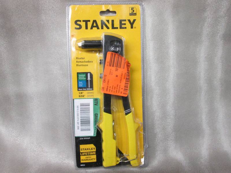 lot 95 image: Stanley 10 in. Medium Duty Riveter ...