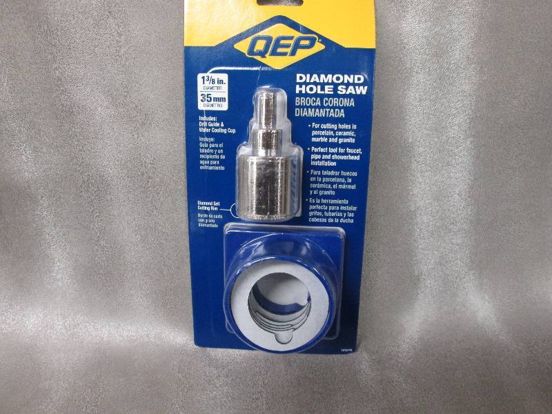 lot 137 image: QEP 1-38 in. Hole Saw with Water D...