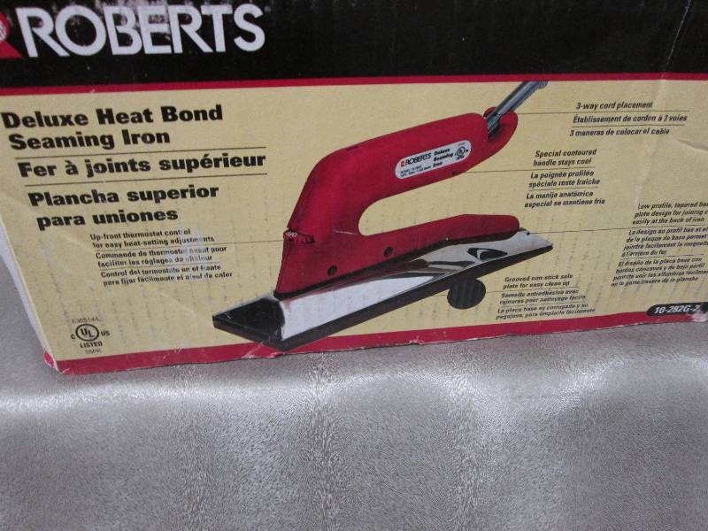 lot 142 image: Roberts Deluxe Heat Bond Carpet Iro...