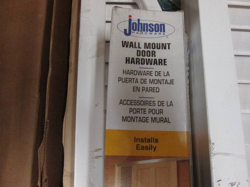 lot 161 image: Johnson Hardware 72 in. Wall-Mounte...