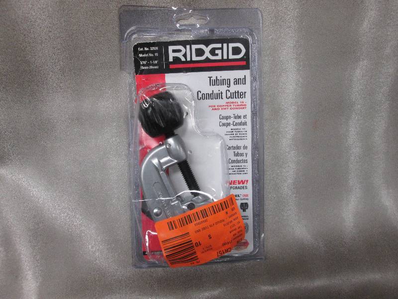 lot 192 image: Ridgid No. 15 Tubing & Conduit  Cut...