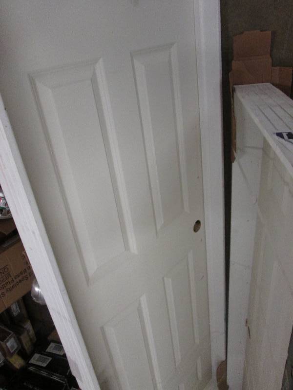 lot 239 image: Jeld-Wen 28 in x 80 in Smooth 6 Pan...