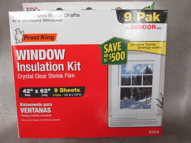 lot 241 image: Frost King EO Indoor Window Insula...
