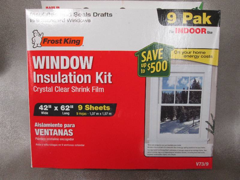lot 242 image: Frost King EO Indoor Window Insula...