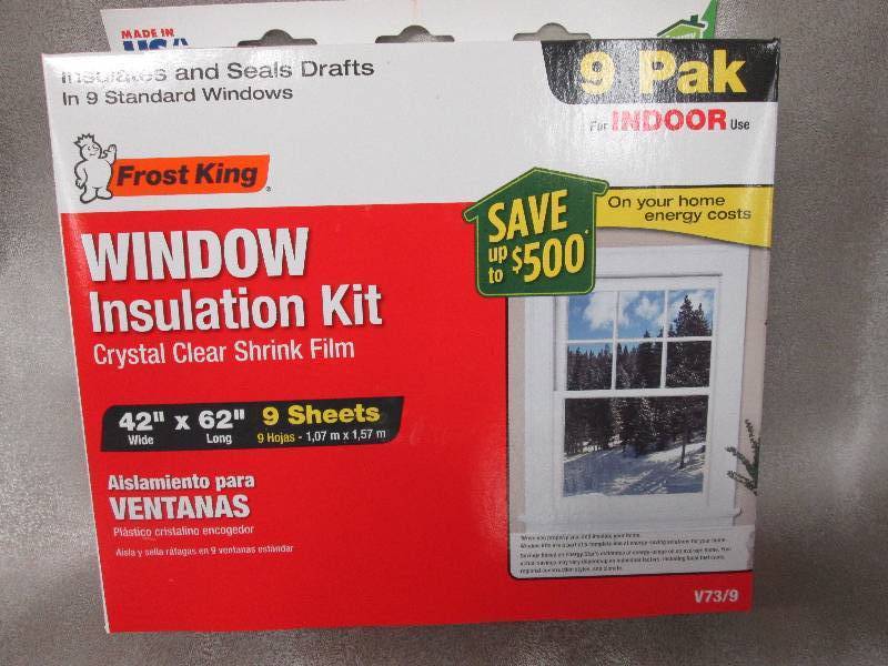 lot 243 image: Frost King EO Indoor Window Insula...