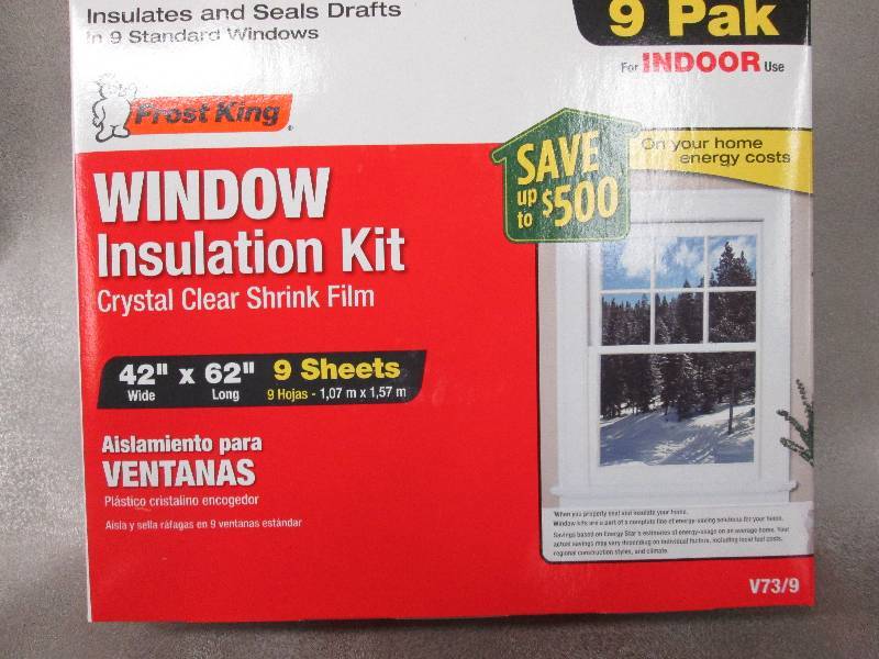 lot 244 image: Frost King EO Indoor Window Insula...