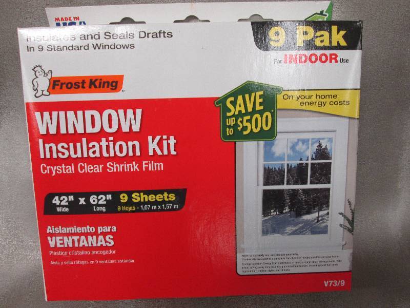 lot 246 image: Frost King EO Indoor Window Insula...